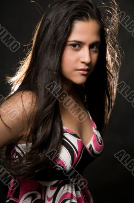 Long hair brunette