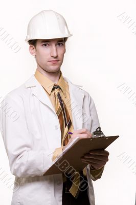 Young man engineer