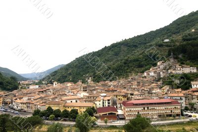 Panoramic view of Antrodoco