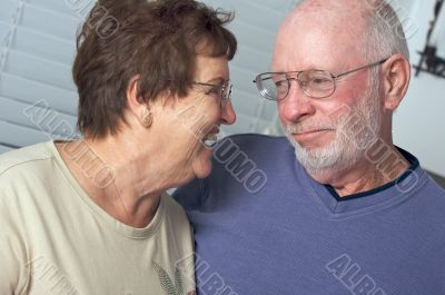 Happy Senior Adult Couple