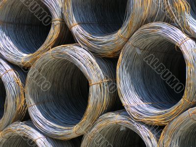 Reel of wire
