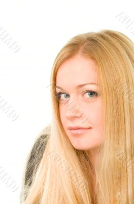 pretty smiling woman