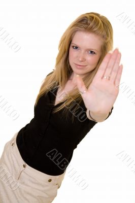 Hand stop