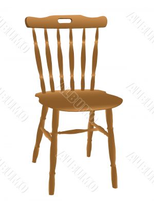 Wooden chair
