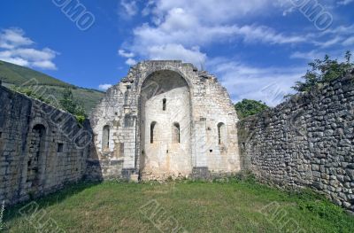 Ruins of a church near Foligno