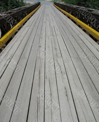 wooden bridge