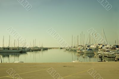 boats in bay, Montenegro