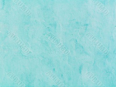 Wall with white plaster