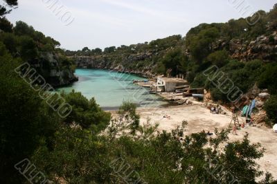 Cala Pi, beautiful bay of Majorca