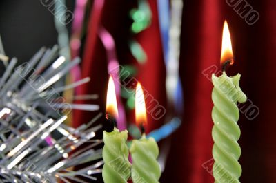 christmas candles