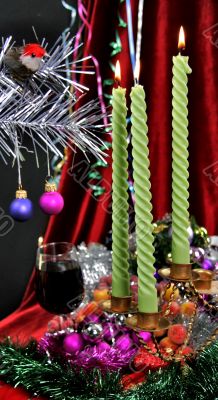 christmas candles