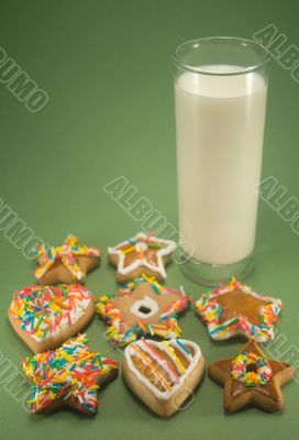 Cookies and milk