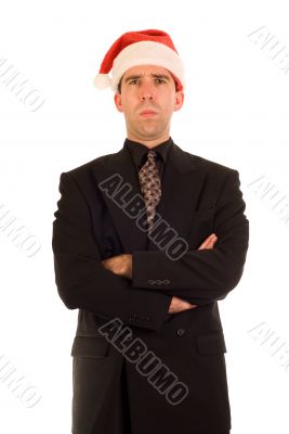 Grumpy Christmas Employee
