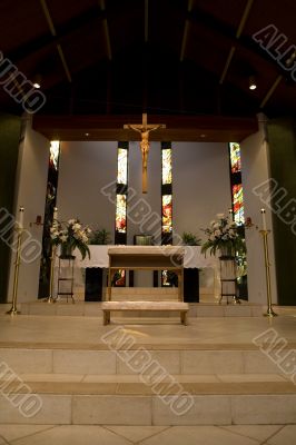 Church alter
