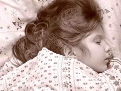 sleeping child