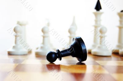 Black pawn