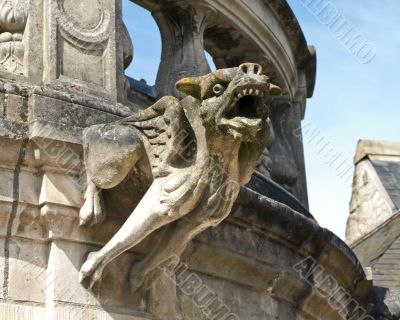 Medieval gargoyle