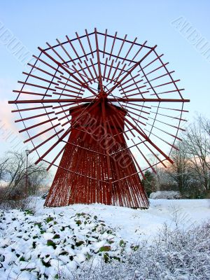 Wooden Windmill