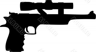 Gun silhouette