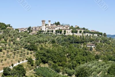 Corciano (Perugia) - Panoramic view