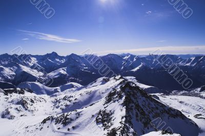 Ski vacation in Alpes