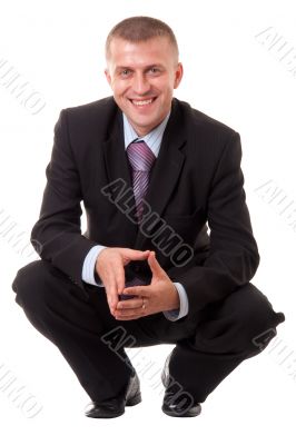 smiling young businessman