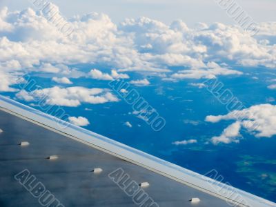 Wing of an airplane