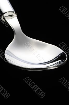 stainless steel spoon