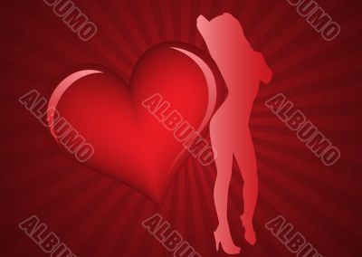 Heart and a girl