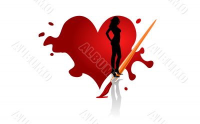 A heart