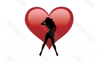 Heart and a girl