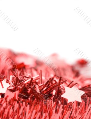 Abstract red decorations