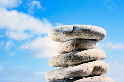 Stones against the sky