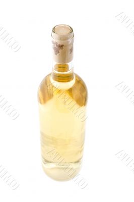White wine bottle