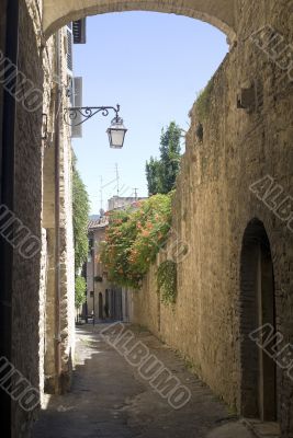 Bevagna - Old typical alley