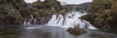 Panorama waterfall