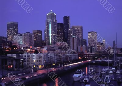 Seattle night lights