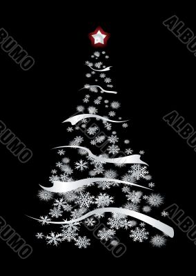 silver modern xmas