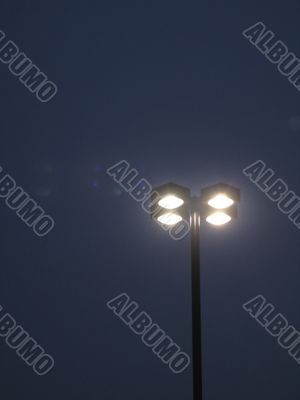 outdoor light in the night