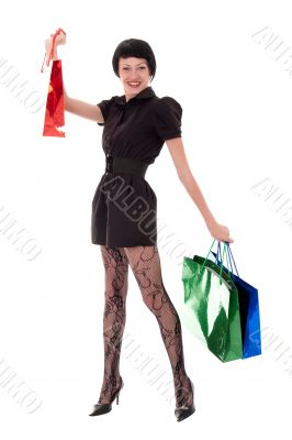 Shopping girl