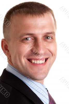 beautiful man close up