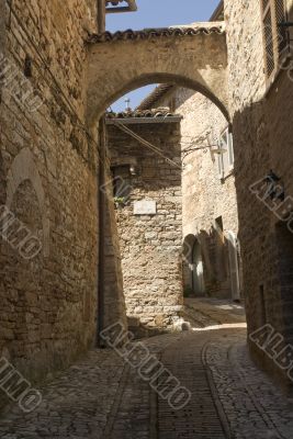 Spello - Typical alley