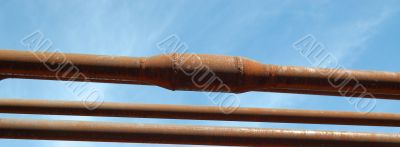 rusty pipe