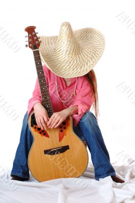singing cowgirl on rest