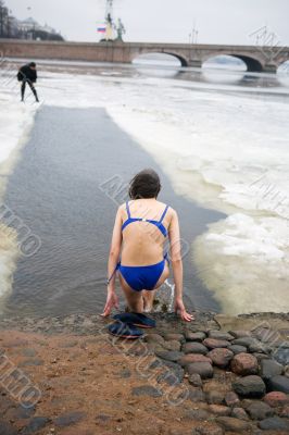  Winter bathing in day of the Christening