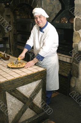 portrait of a chef