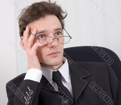 The man - businessman and problems