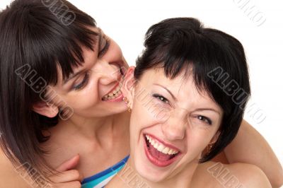 happy young women