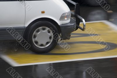 wet roads