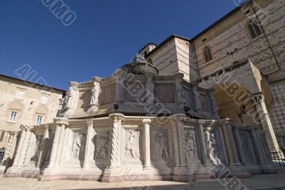 Perugia - Monumental fountain